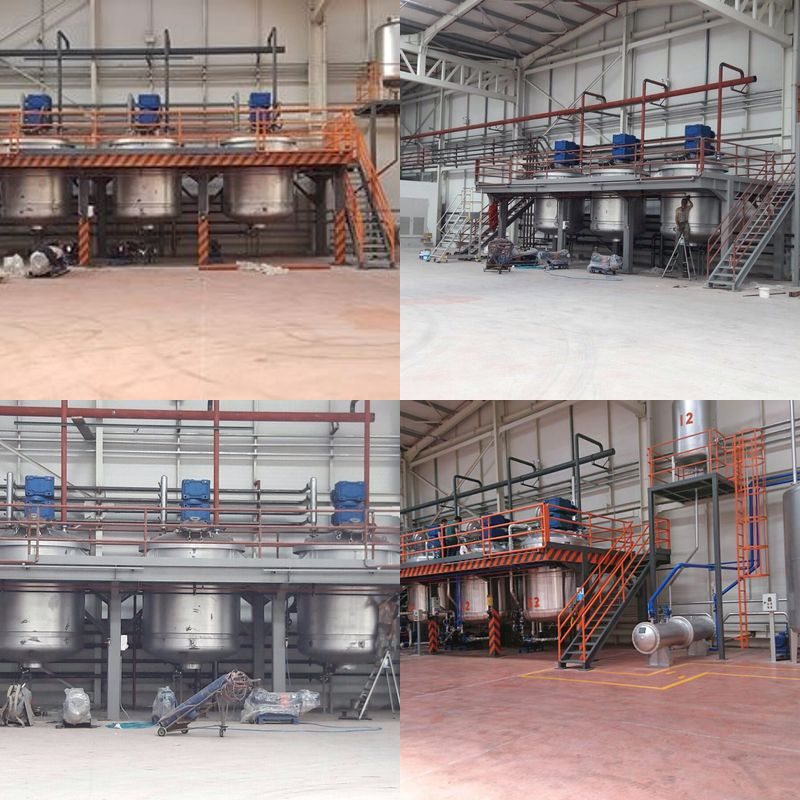 Oil Mixing and Filling Line